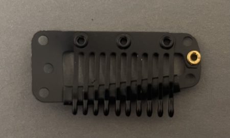 Haarwerkklem Clipion A Large Zwart 3,8 cm