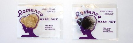 Haarnet Romance onzichtbaar grof met elastiek zakje 2 st (gaat uit assortiment)