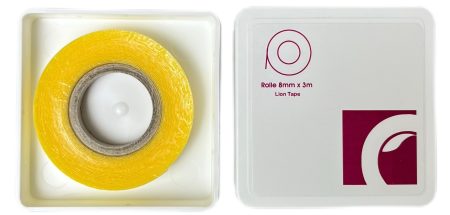 CHW tape Lion, rol smal (extensiontape) BOX 8 mm x 3m KS10