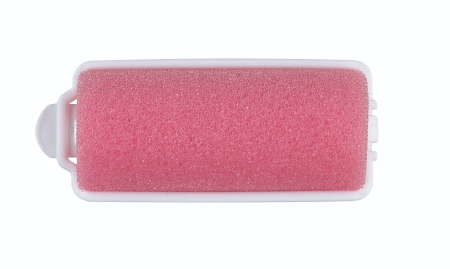 Schuimroller foam Roze 25 mm 6 stuks