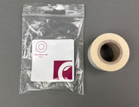 CHW tape Trans 3 ZAKJE rol transparant breed 25mmx4mtr KS4 ***BESTSELLER***